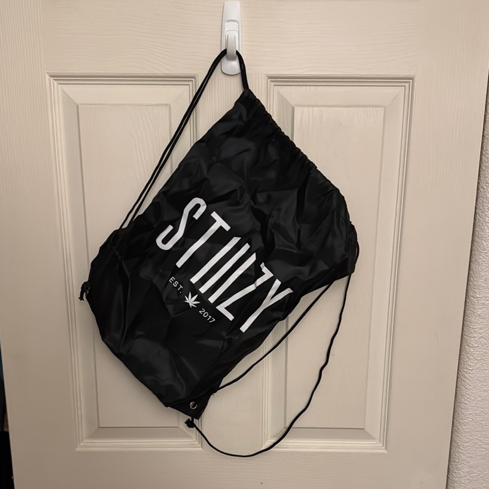 STIIIZY Black Drawstring Bag